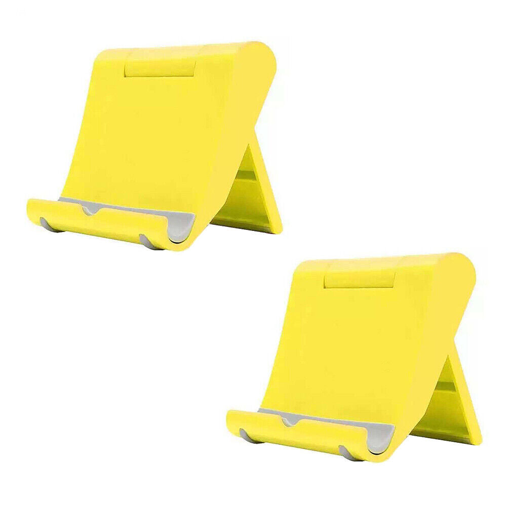US 2 Pack Universal Cell Phone Stand Holder Foldable Desk Table Mount Adjustable