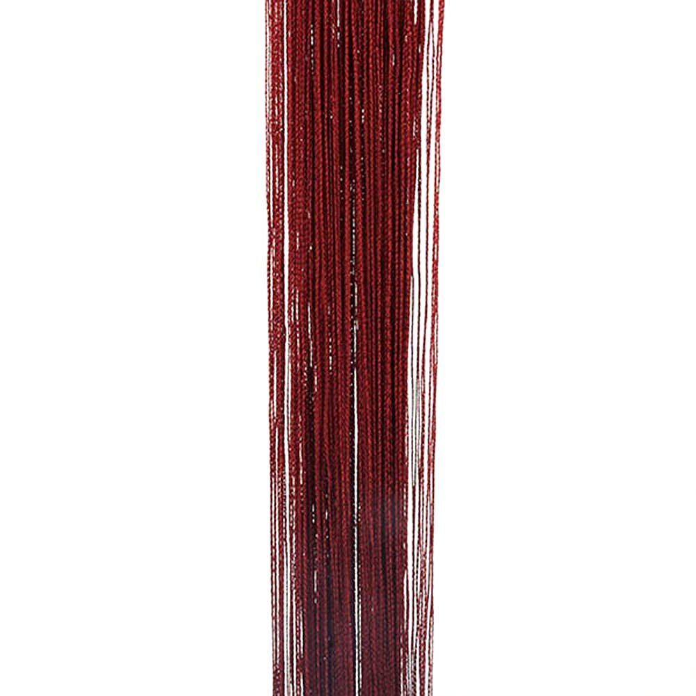 2 Pack Magik Line String Window Curtain Tassel Door Fringe Panel Room Divider