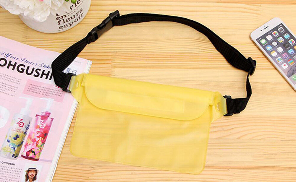 Magik Waterproof Waist Pouch Bag Underwater Dry Case Cover Fanny Pack Swimming