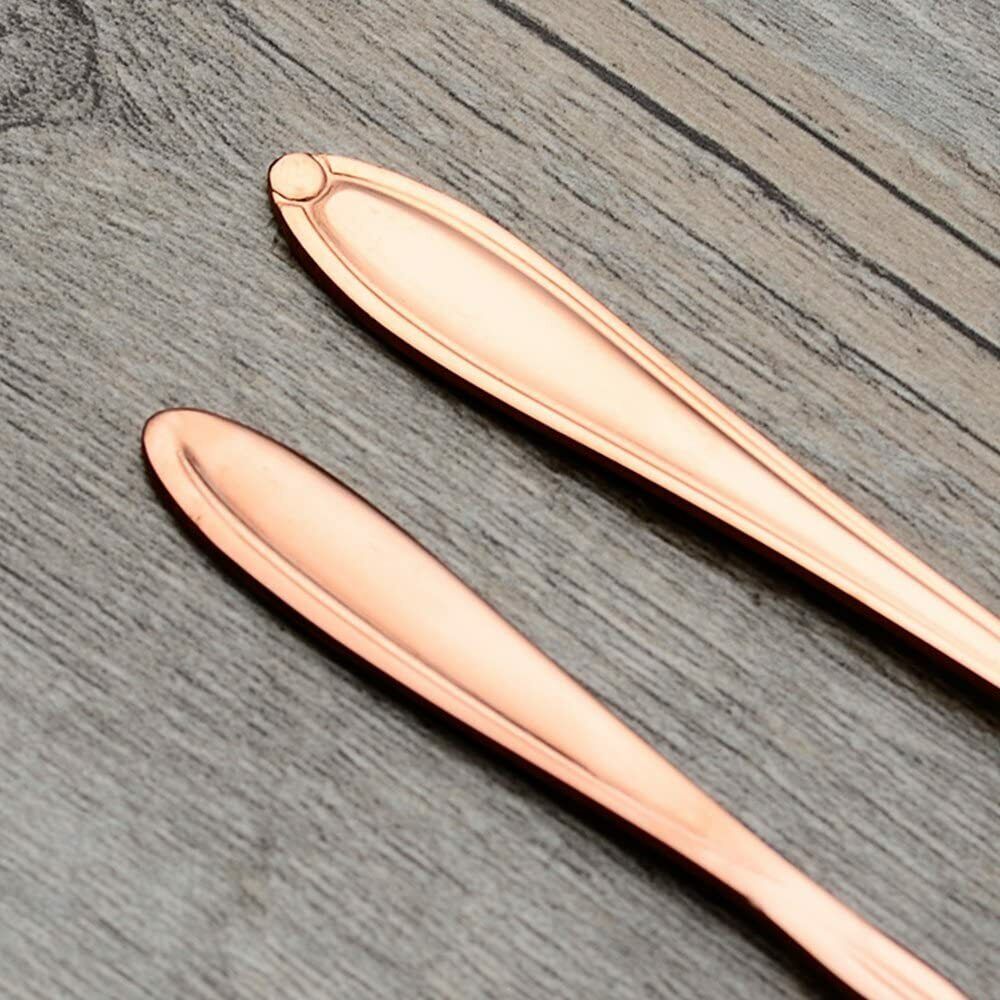 8 Pack Magik Floral Stainless Steel Tableware Creative Flower Coffee Spoon Set
