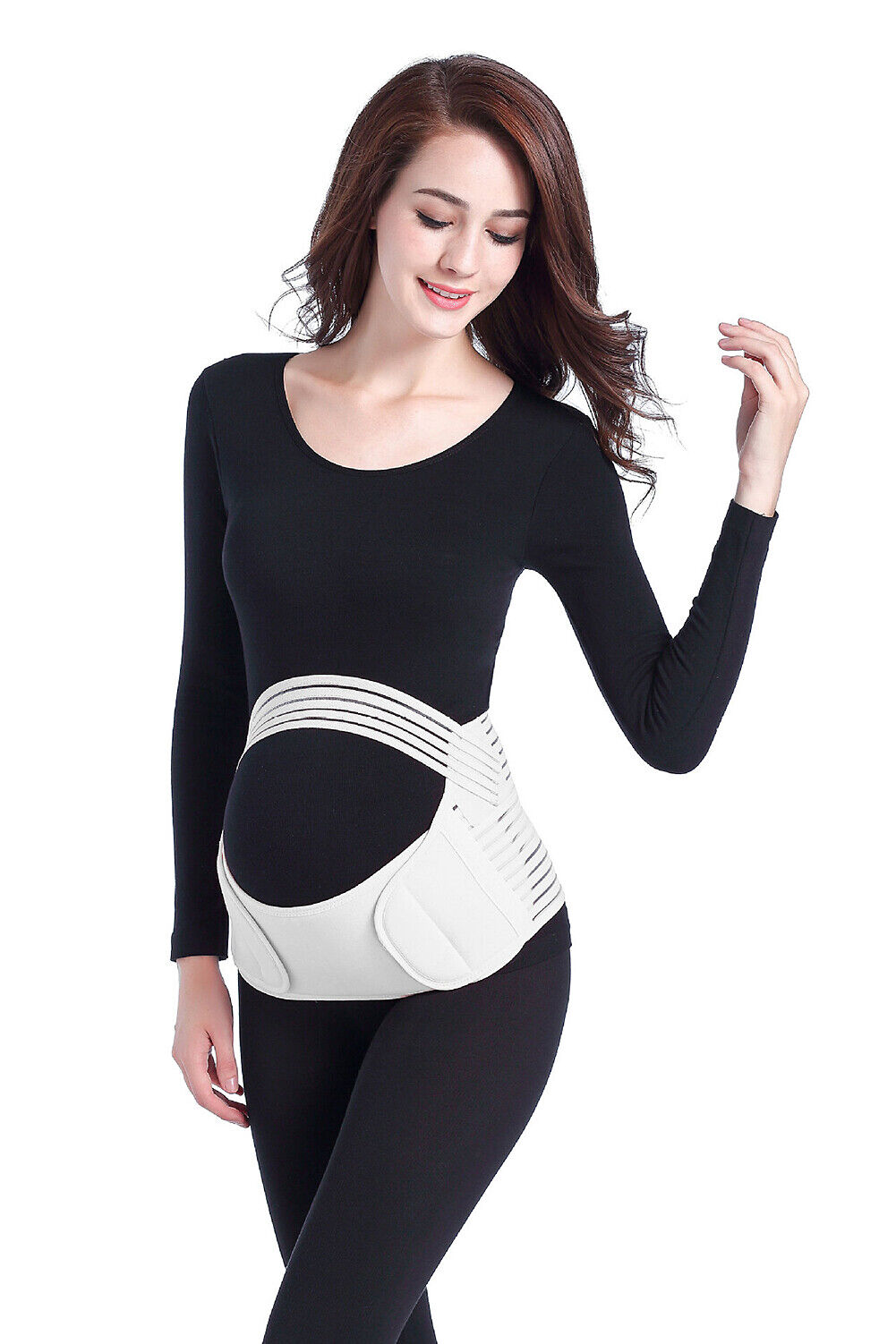 US Maternity Belt Pregnancy Support Waist Back Abdomen Prenatal Belly Band Brace