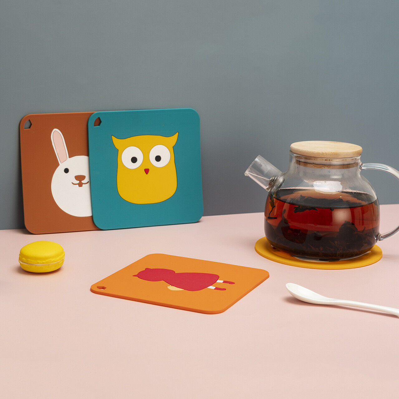 US Silicone Heat Resistant Placemat Plate Coaster Pad Cup Table Bowl Pot Mat