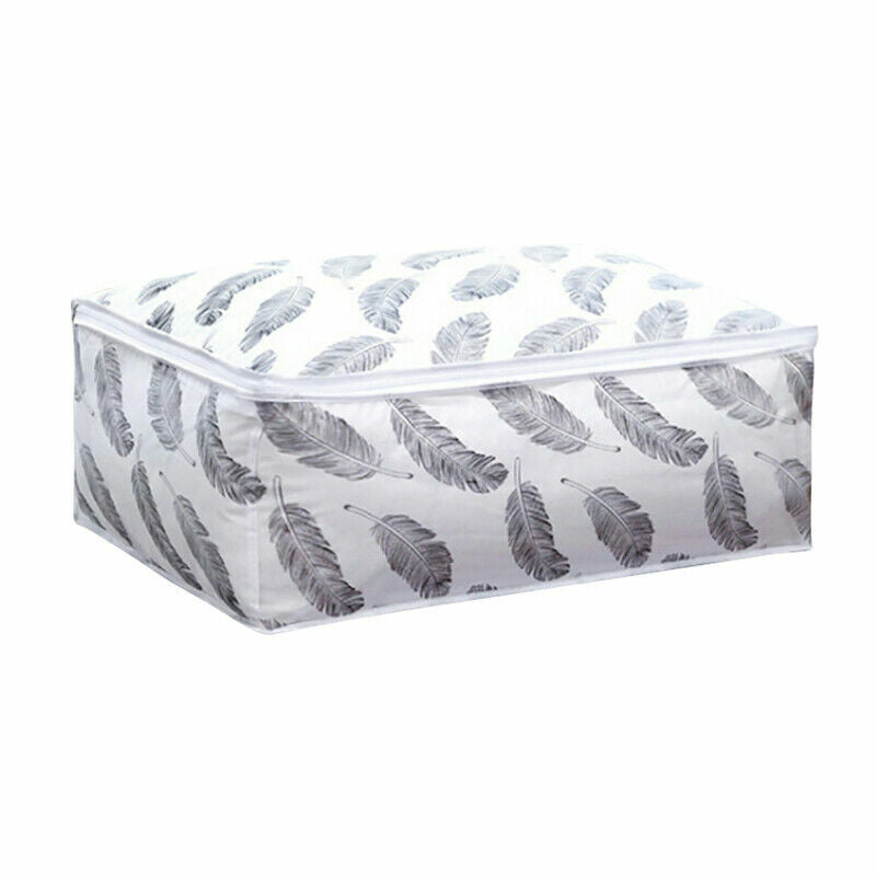 US Anti Dust Large Storage Bag Clothes Quilt Blanket Storage Sort Home Organizer