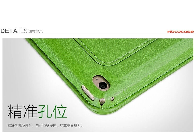 Luxury Premium Genuine HOCO Leather Portfolio Stand Case Cover Apple iPad Air 2