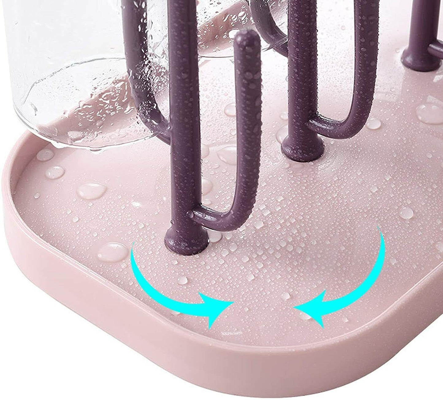 US Baby Bottle Drying Rack Portable Bottle Dryer Holder Nipples Cups Pump Parts