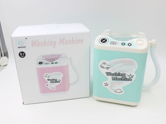 US Makeup Brush Sponge Blender Washing Machine Girl Kid Toy Cleaner Mini Washer