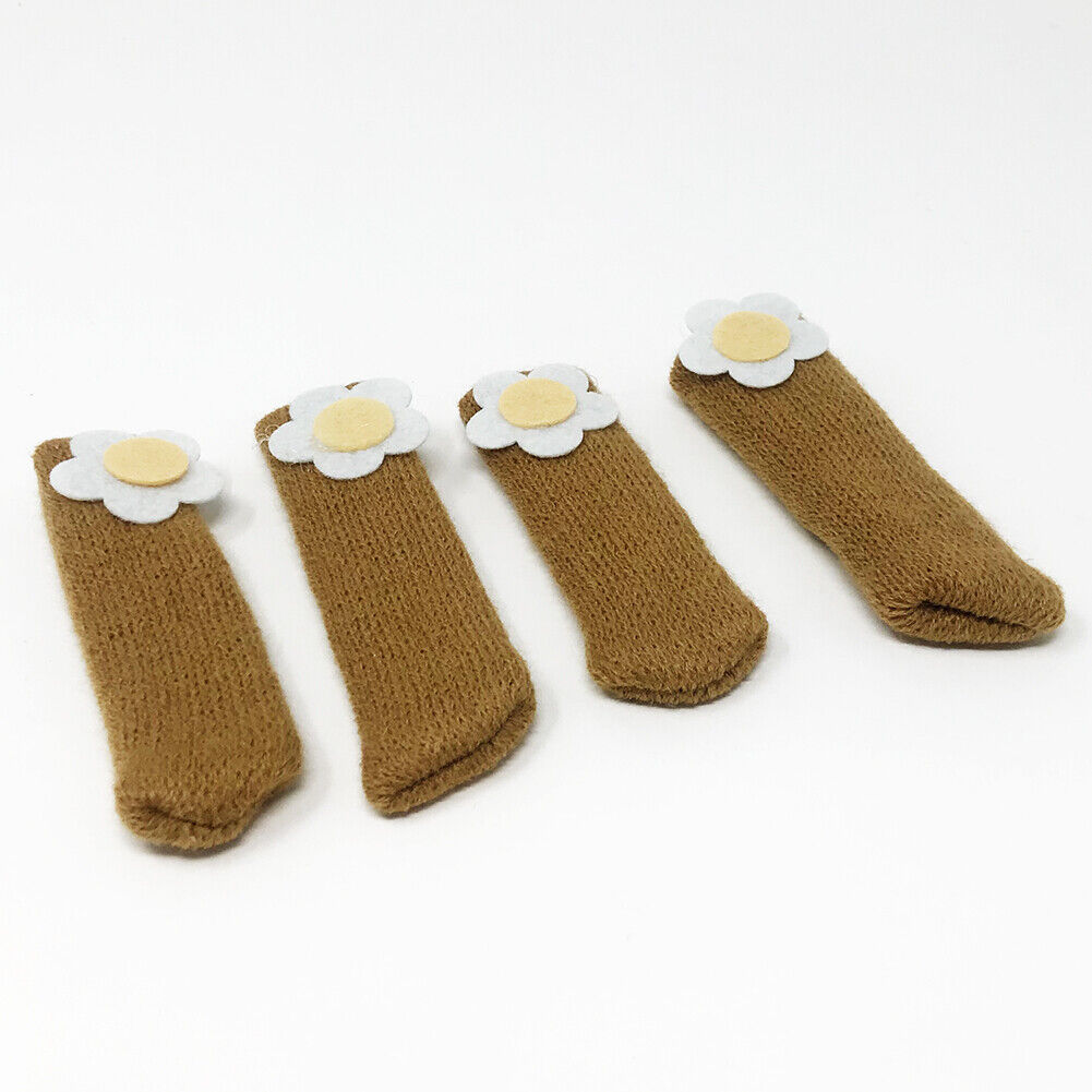 24 Pack Cat Paw Flower Bear Table Chair Foot Doorknob Floor Protector Sleeves US