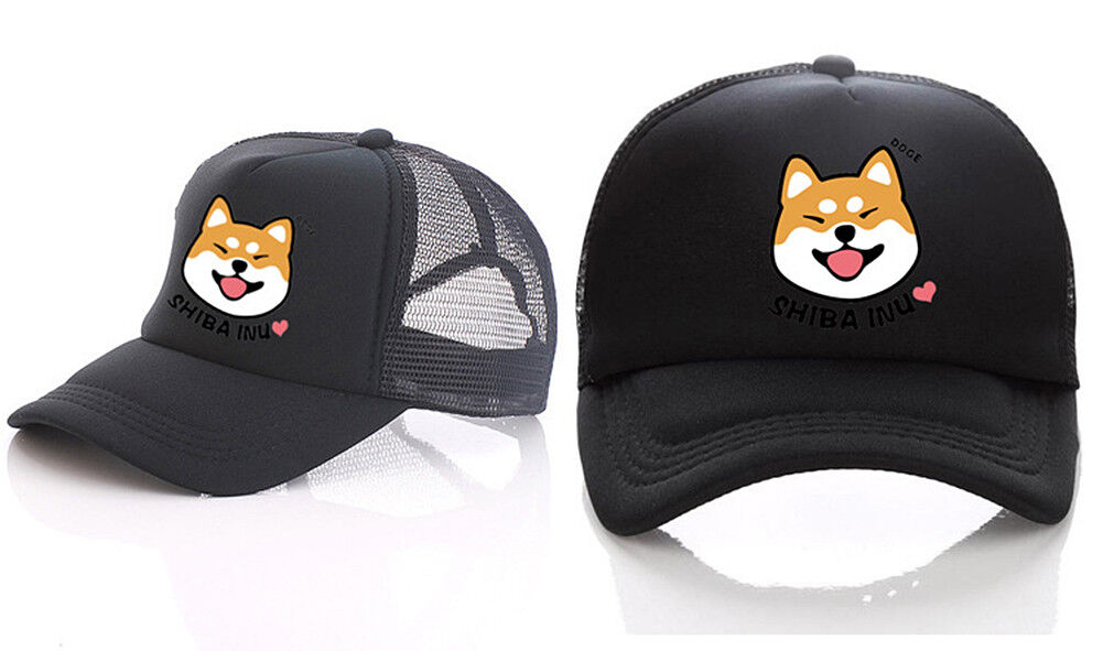 Shiba Inu Bulldog Baseball Trucker Golf Sports Adjustable Hats Hachiko Ball Caps