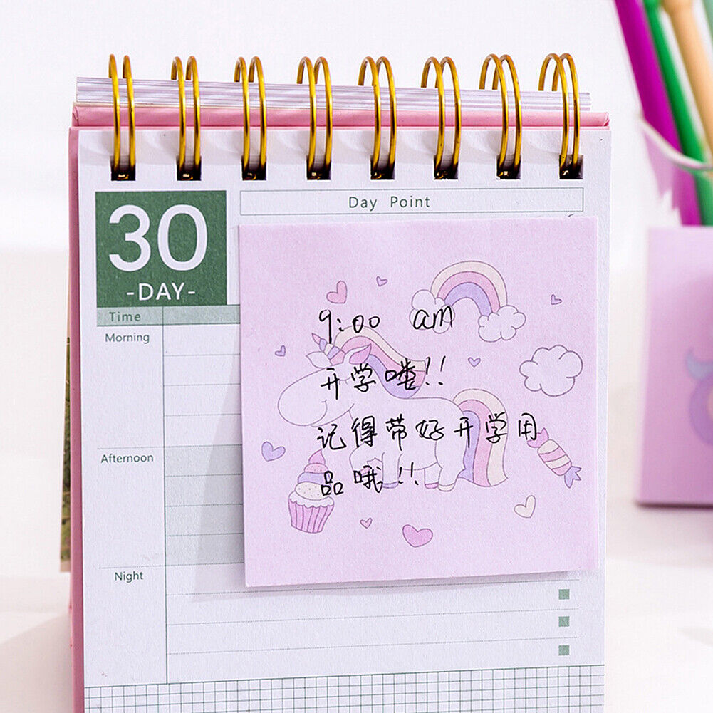 120 Sheet/4 Pads Sticky Notes Self-Adhesive Notes Notepads Post Writing Unicorn