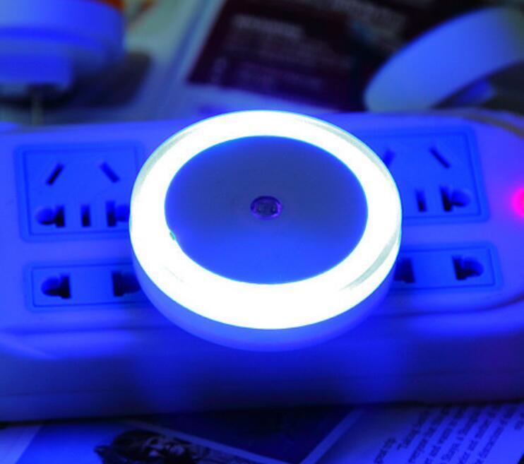 4~8 PCS Auto LED Light Induction Sensor Control Bedside Night Light In Wall Lamp