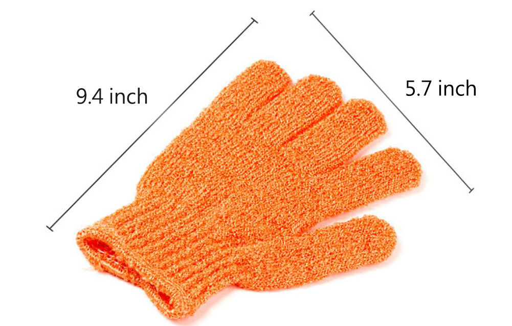US 6~24 PCS Exfoliating Spa Bath Gloves Shower Soap Clean Hygiene Wholesale Lots