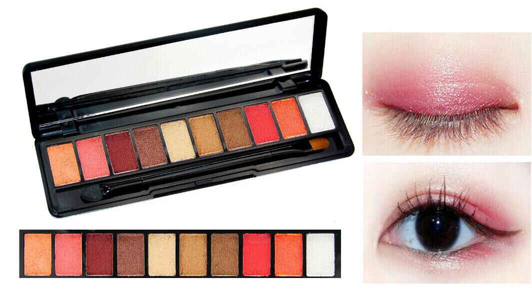 US 9-16 Colors Eyeshadow Palette Pigmented Shimmer Matte Glitter Holiday Gift