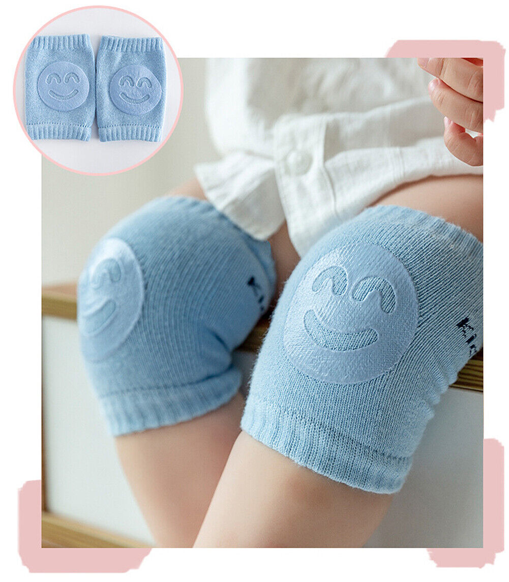 US 5~10 Pairs Baby Kids Crawling Knee Pads Safety Anti-slip Leg Elbow Protectors