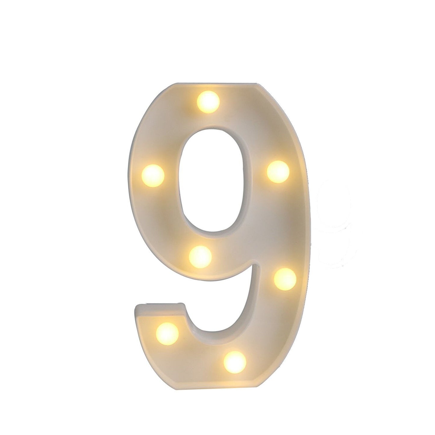 Light Up Letter LED Alphabet PlasticParty Sign Wedding Festival Stand Decoration