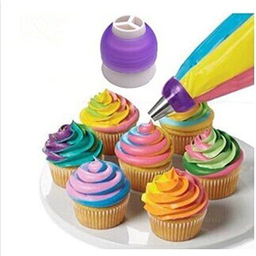 Magik DIYCake Decor Russian Icing Piping Nozzles Tips+bags+Coupler 28-56Pcs Set