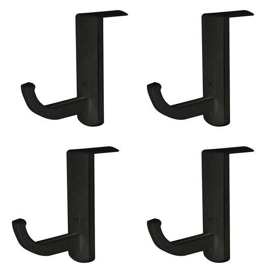 4 Pack Plastic Headphone Holder Earphone Headset Hanger Rack Stand Hook Computer