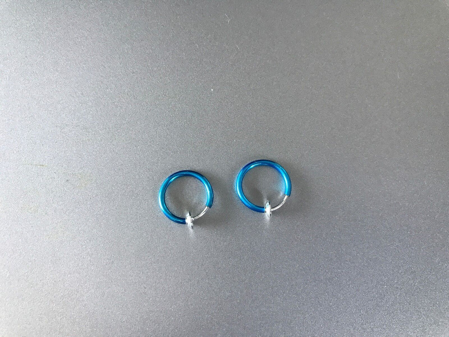 Clip-On Spring Action Non-Piercing Fake Septum Lip Cartilage Nose Tragus Ring