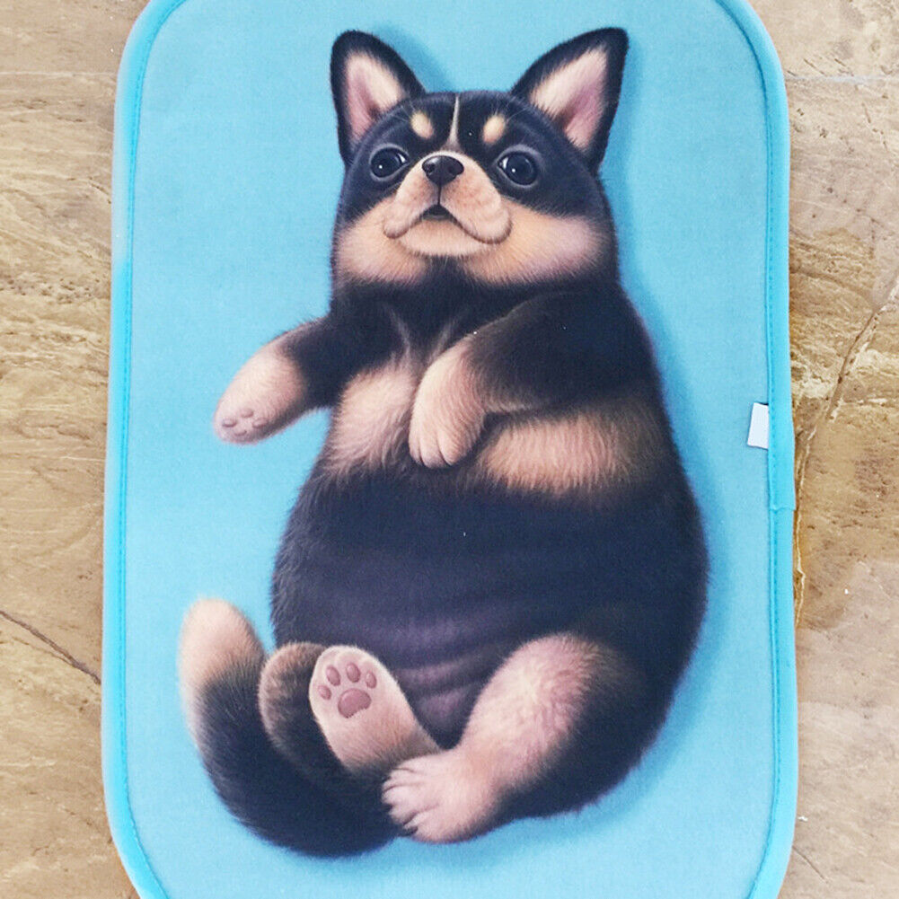 US Cat Dog Non-Slip 3D Doormat Kitchen Bathmat Bedrooms Patio Stair Carpet Mat