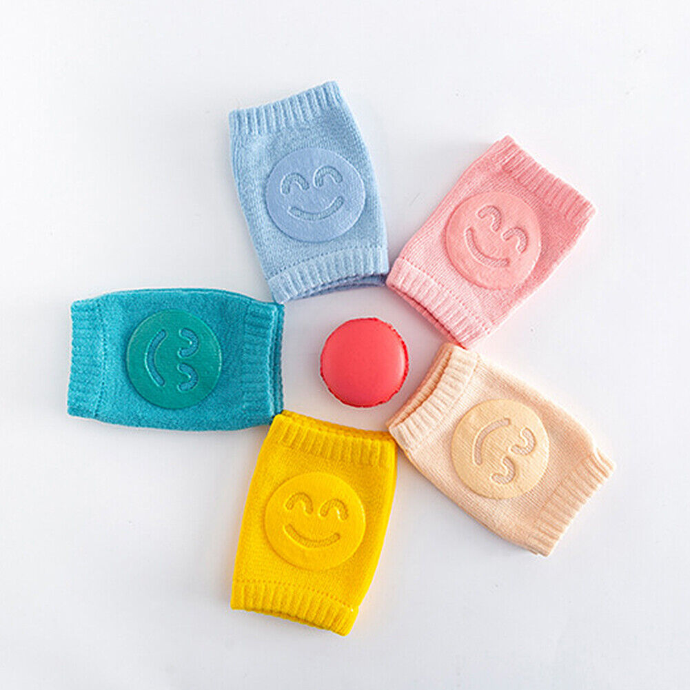 US 5~10 Pairs Baby Kids Crawling Knee Pads Safety Anti-slip Leg Elbow Protectors