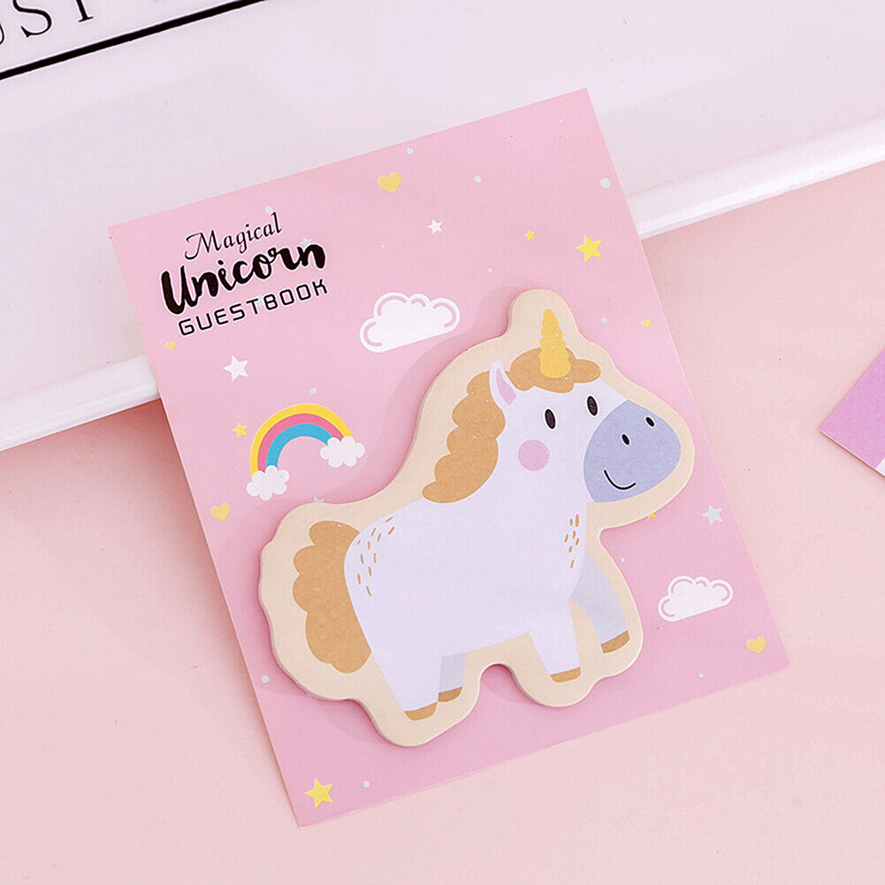 120 Sheet/4 Pads Sticky Notes Self-Adhesive Notes Notepads Post Writing Unicorn