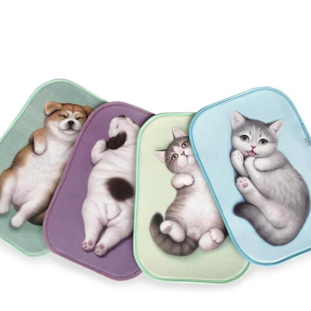 US Cat Dog Non-Slip 3D Doormat Kitchen Bathmat Bedrooms Patio Stair Carpet Mat