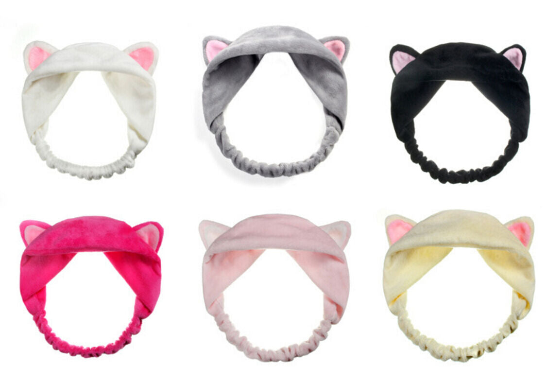 Etude House My Beauty Lovely Etti Hair Band / Cute Cat Ear Hair Band Running Man