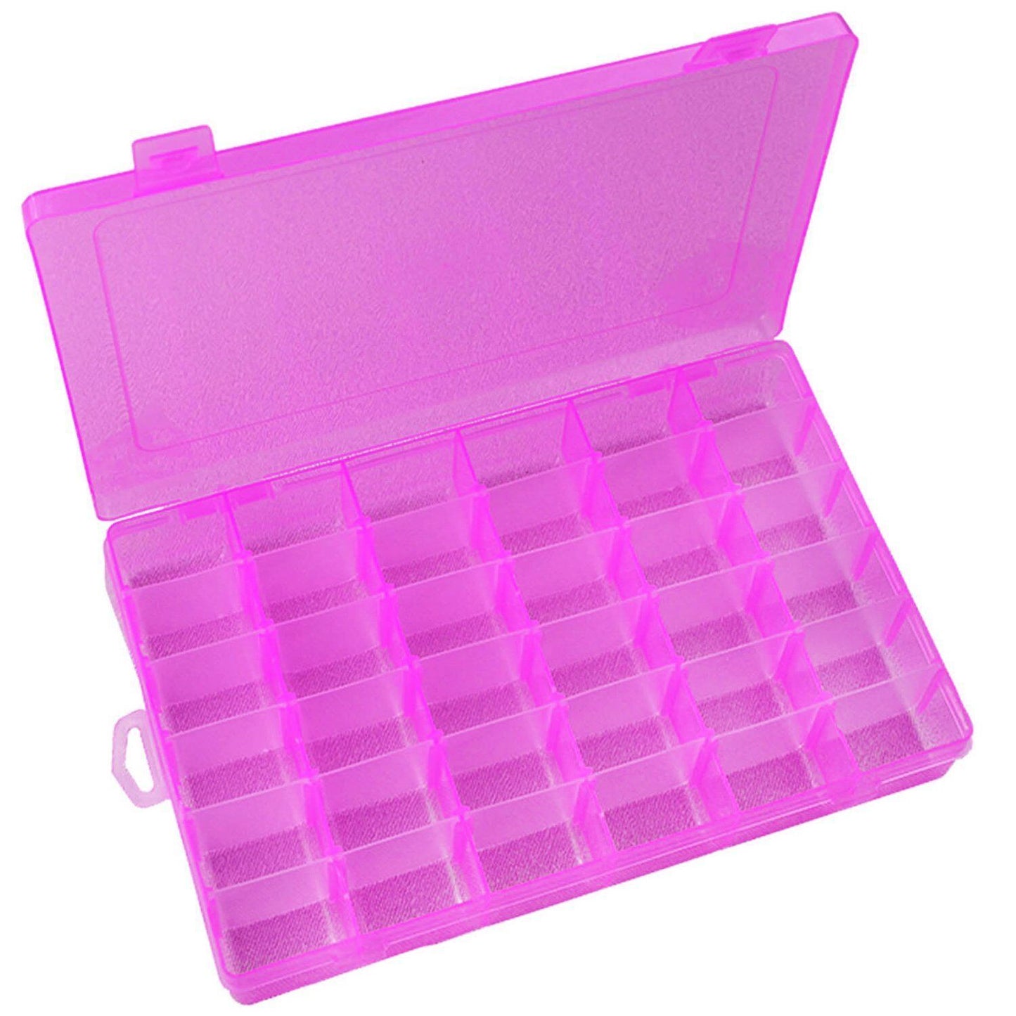 36 Grid Box Storage Organizer Case Display Collection w/ Adjustable Divider Big