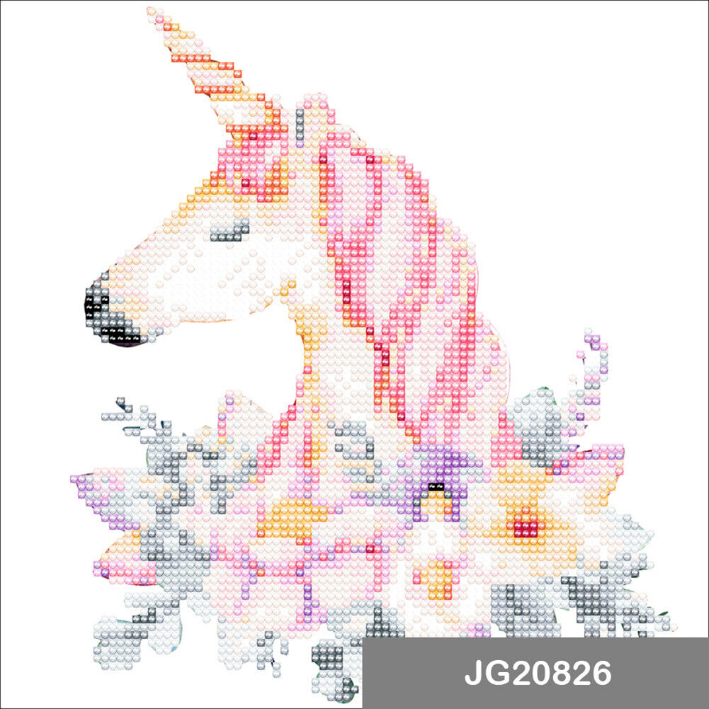 US DIY 5D Diamond Painting Unicorn Embroidery Art Decor Cross Stitch Kits Gifts