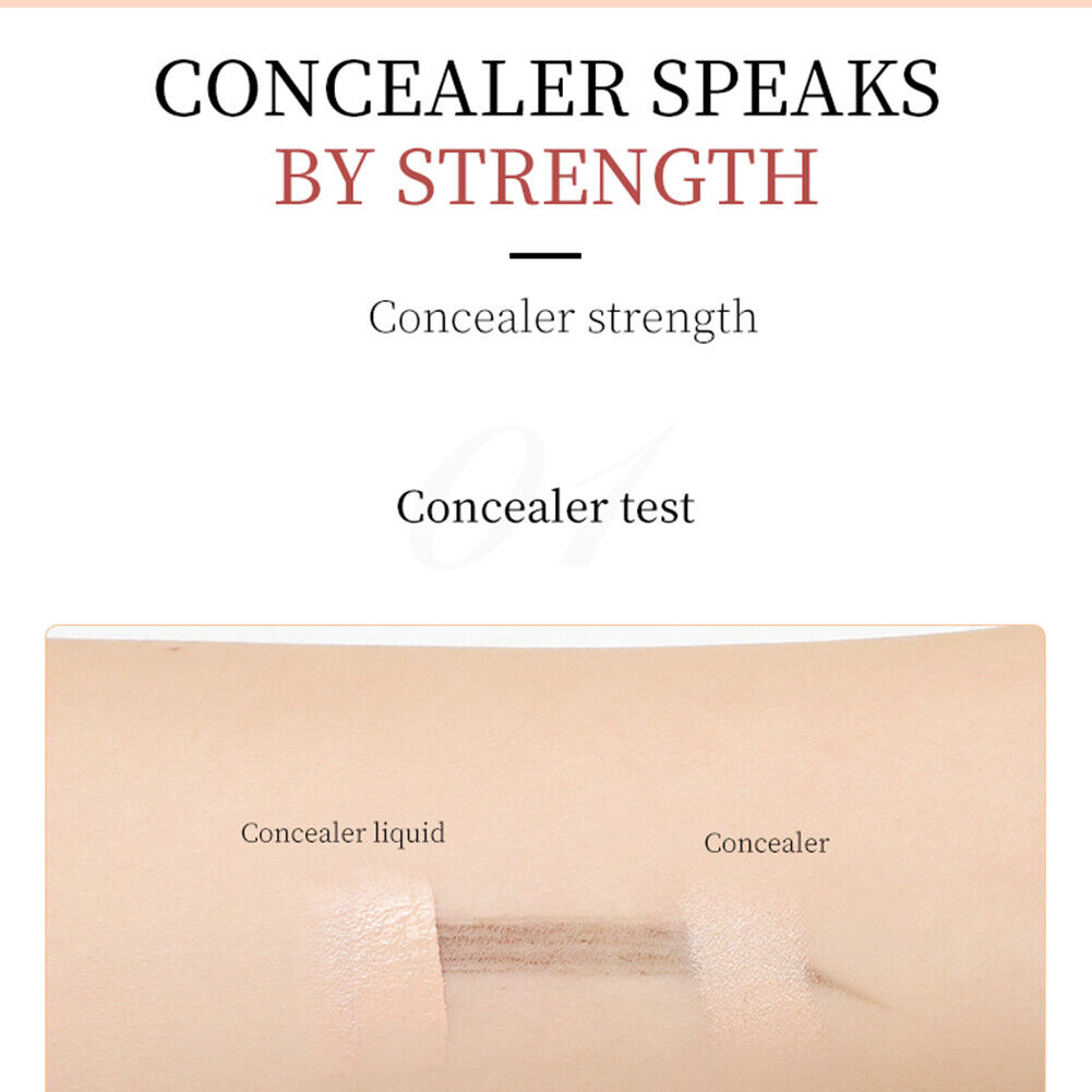 US 2-in-1 Dual Head Stick Liquid Concealer Hydrating Contouring Full Matte Cover