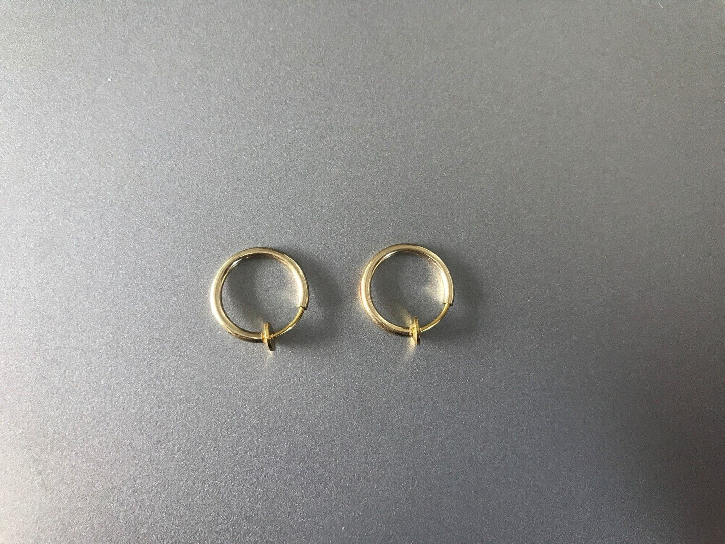 Clip-On Spring Action Non-Piercing Fake Septum Lip Cartilage Nose Tragus Ring