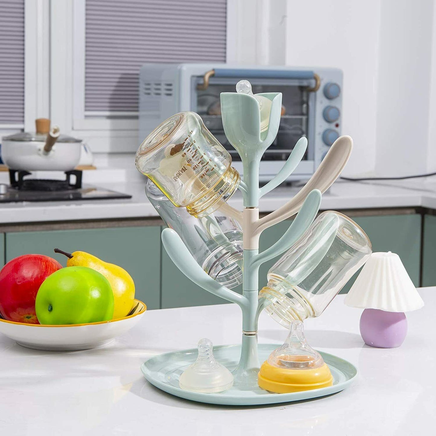 US Baby Feeding Bottle Drip Drying Rack for Teats Cups Pump Parts Keys Jewelry