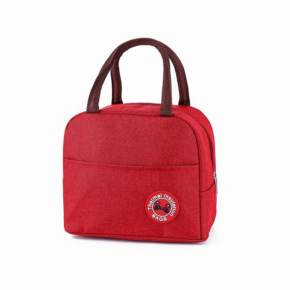 US Portable Insulated Lunch Bag Bento Box Cooler Tote for Kids Adult Men Women