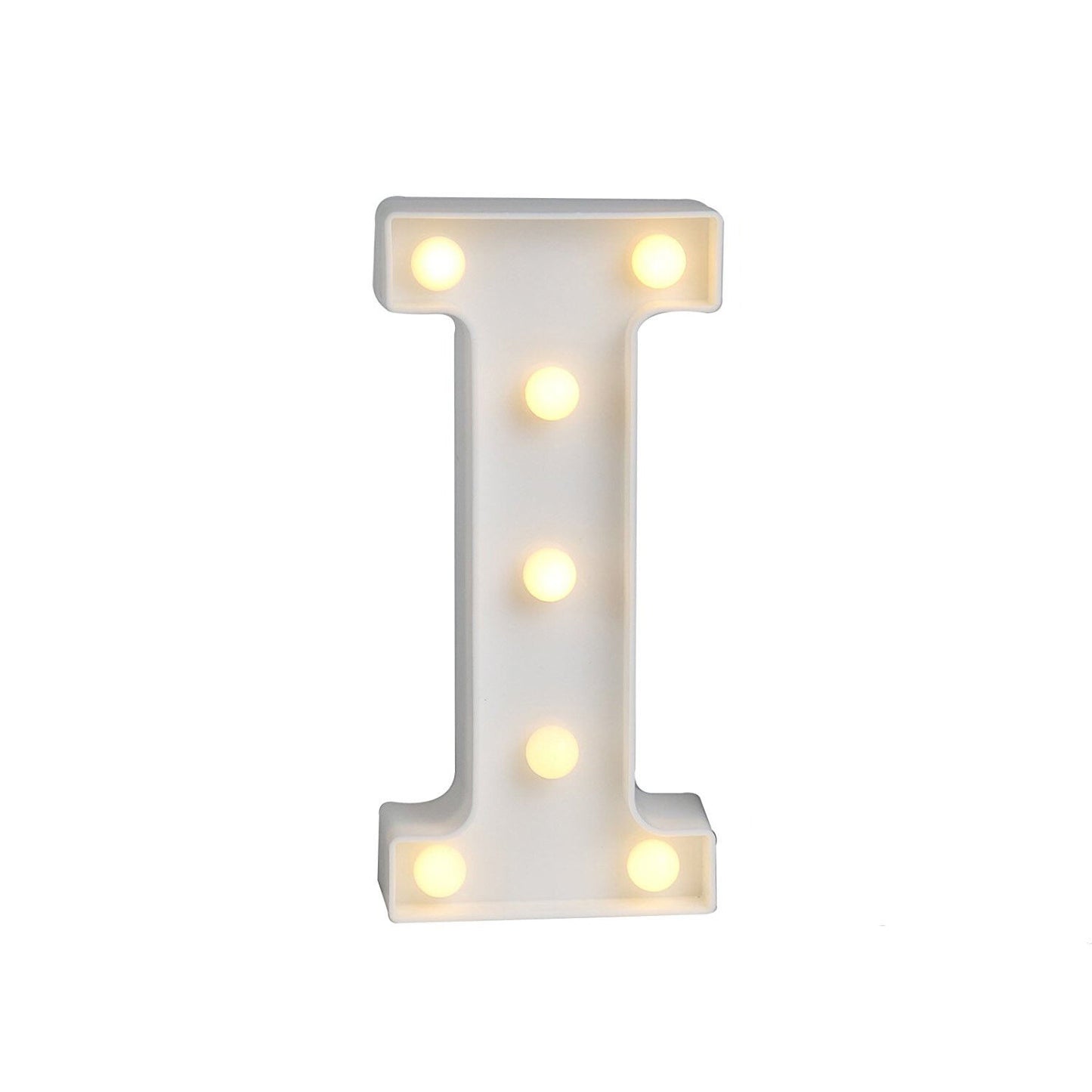 Light Up Letter LED Alphabet PlasticParty Sign Wedding Festival Stand Decoration