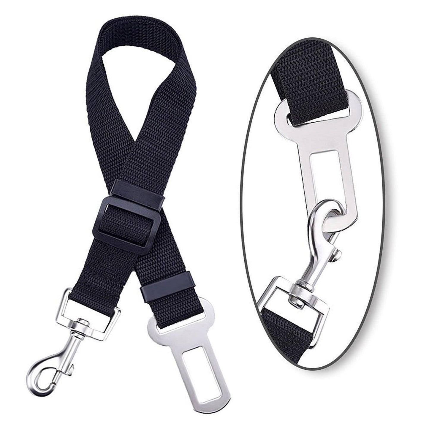 3 PCS Adjustable Pet Dog Cat Car Seat Belt Safety Leads Vehicle Seatbelt Harness