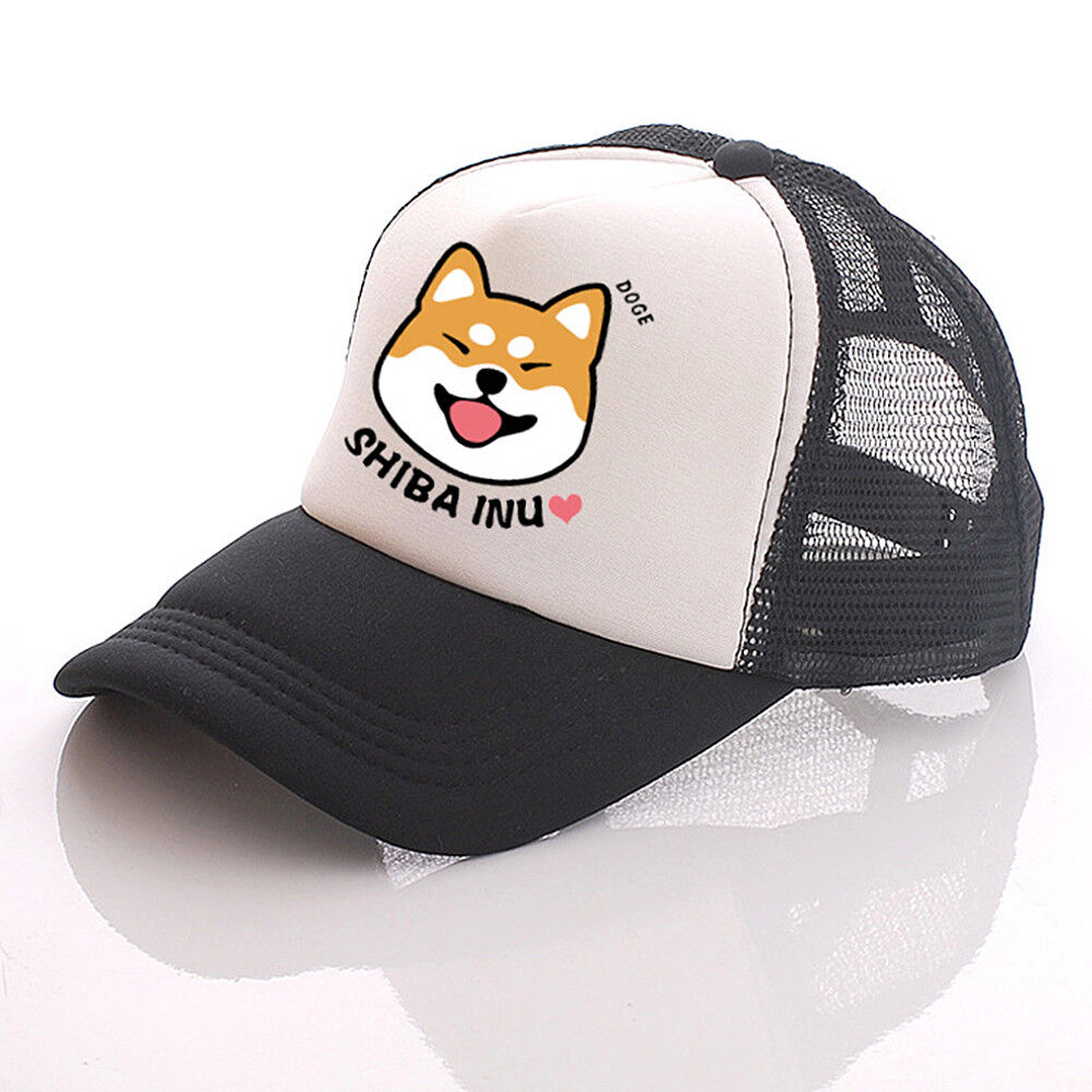 Shiba Inu Bulldog Baseball Trucker Golf Sports Adjustable Hats Hachiko Ball Caps