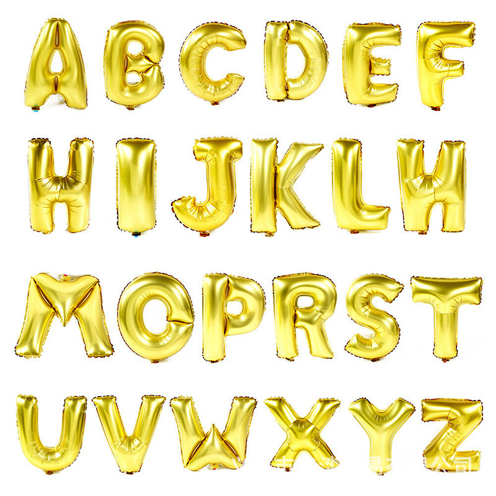 40" Foil Letter Number Balloons Birthday Courtship Wedding Party Decoration