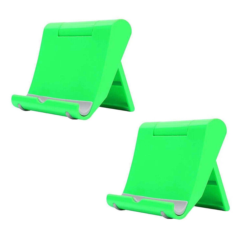 US 2 Pack Universal Cell Phone Stand Holder Foldable Desk Table Mount Adjustable