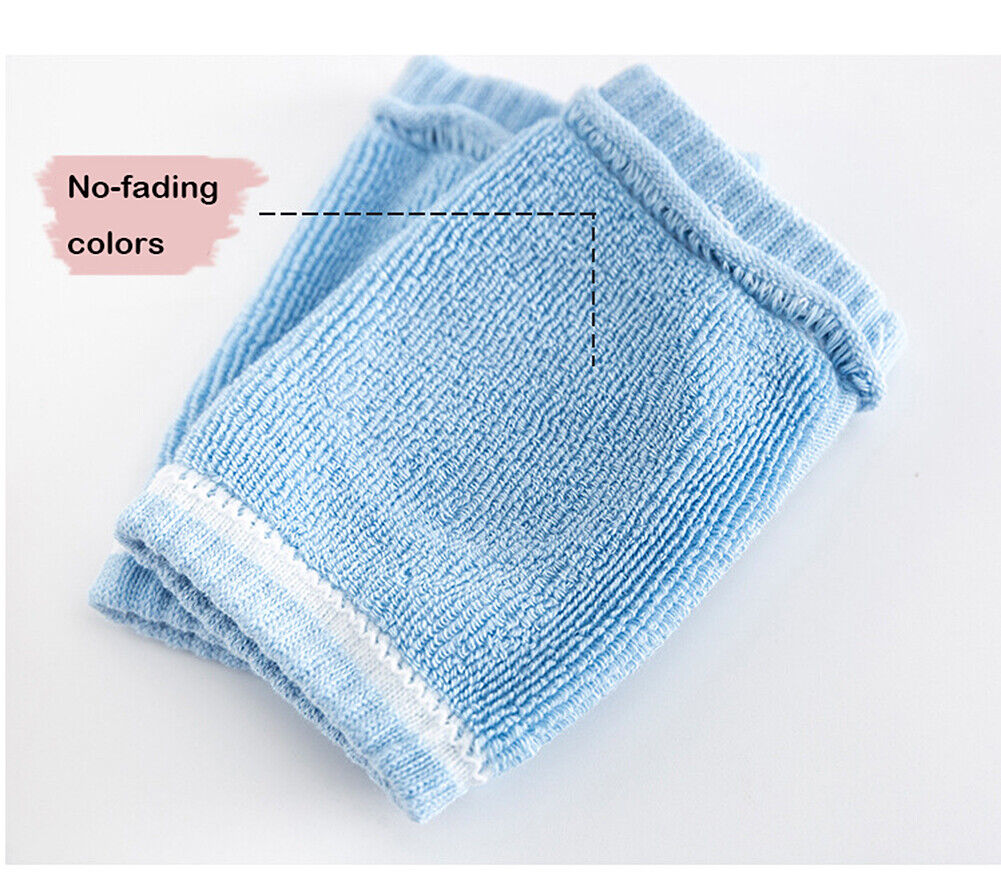 US 5~10 Pairs Baby Kids Crawling Knee Pads Safety Anti-slip Leg Elbow Protectors