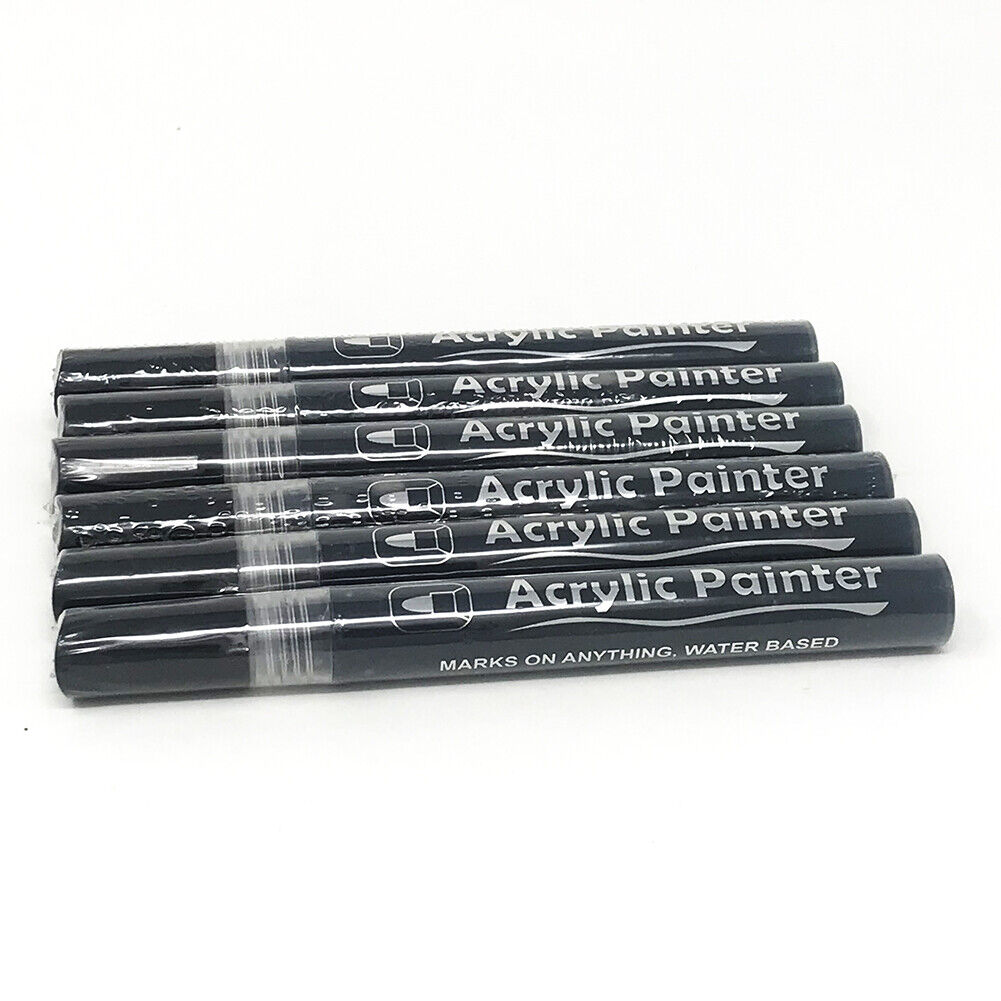 Acrylic Paint Marker Pens Set Pebble, Rock & Stone painting,Scrapbooking,Fabric