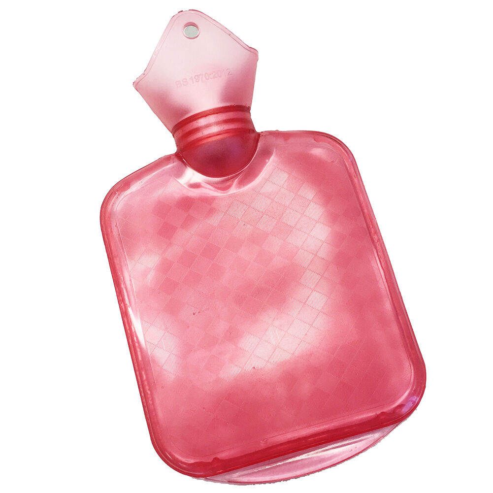 0.75L/750ML~1.0L/1000 ML PVC Rubber HOT WATER BOTTLE Bag WARM Heat/Cold Therapy