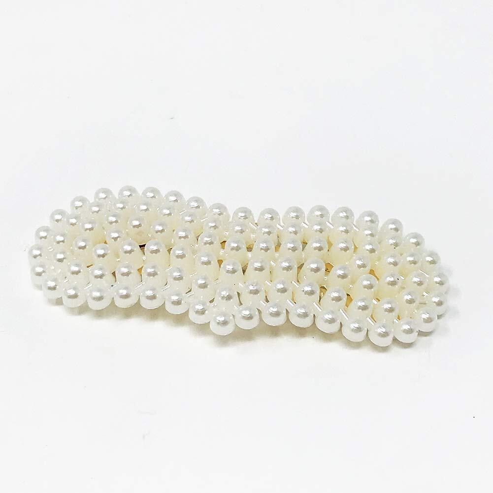 US 10-20Pcs Pearl Hair Clip Barrettes Women Girl Bobby Barrette Hairpins Vintage