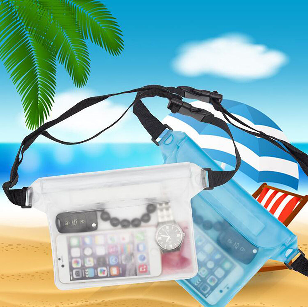 Magik Waterproof Waist Pouch Bag Underwater Dry Case Cover Fanny Pack Swimming