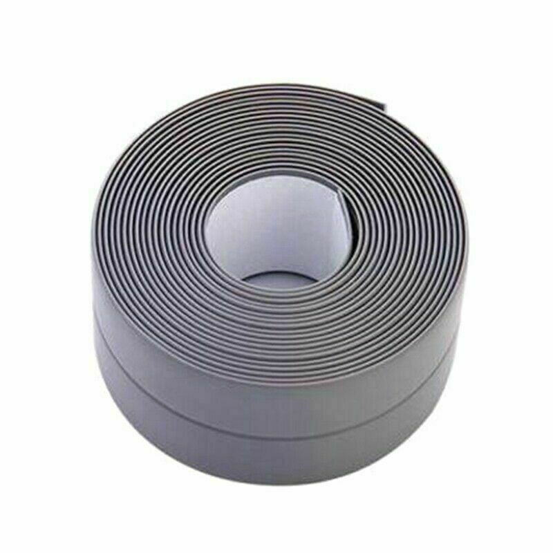 US 10.5ft Self-Adhesive Waterproof PVC Sealing Tape Mold Proof Sink Wall Toilet