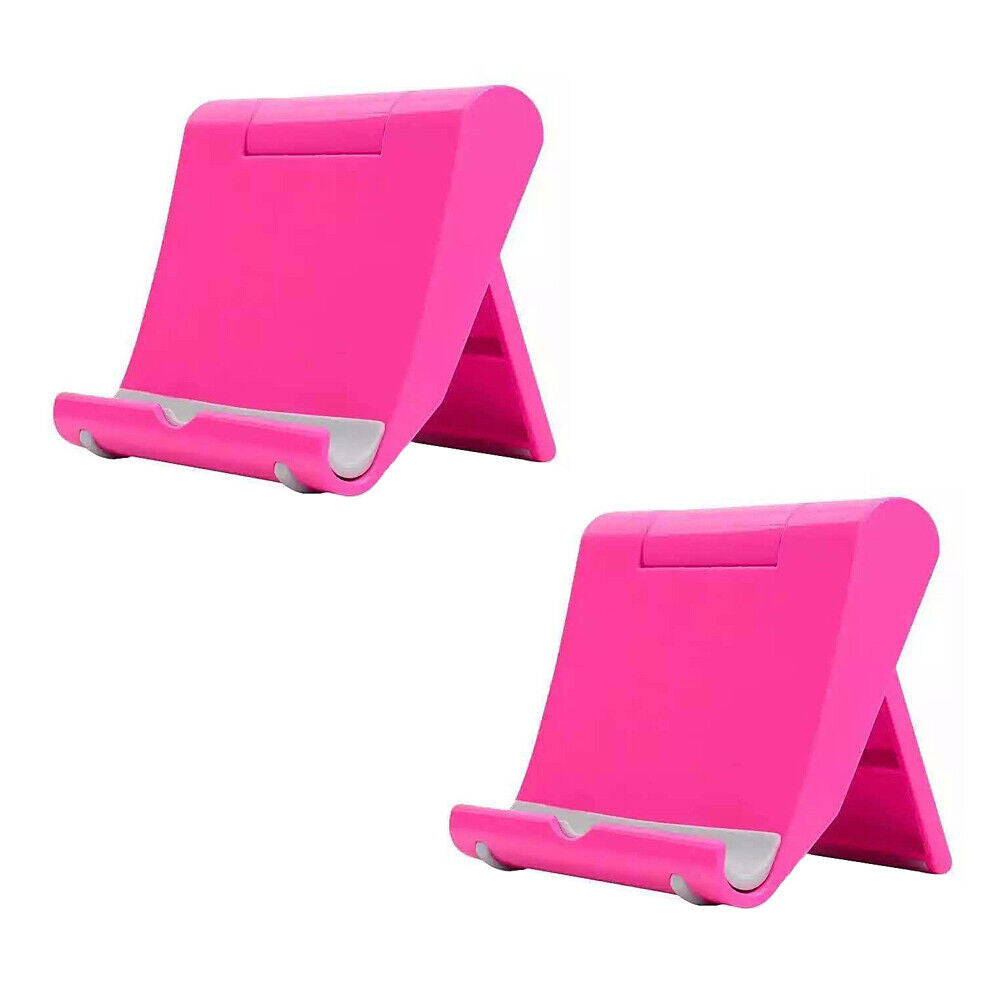 US 2 Pack Universal Cell Phone Stand Holder Foldable Desk Table Mount Adjustable