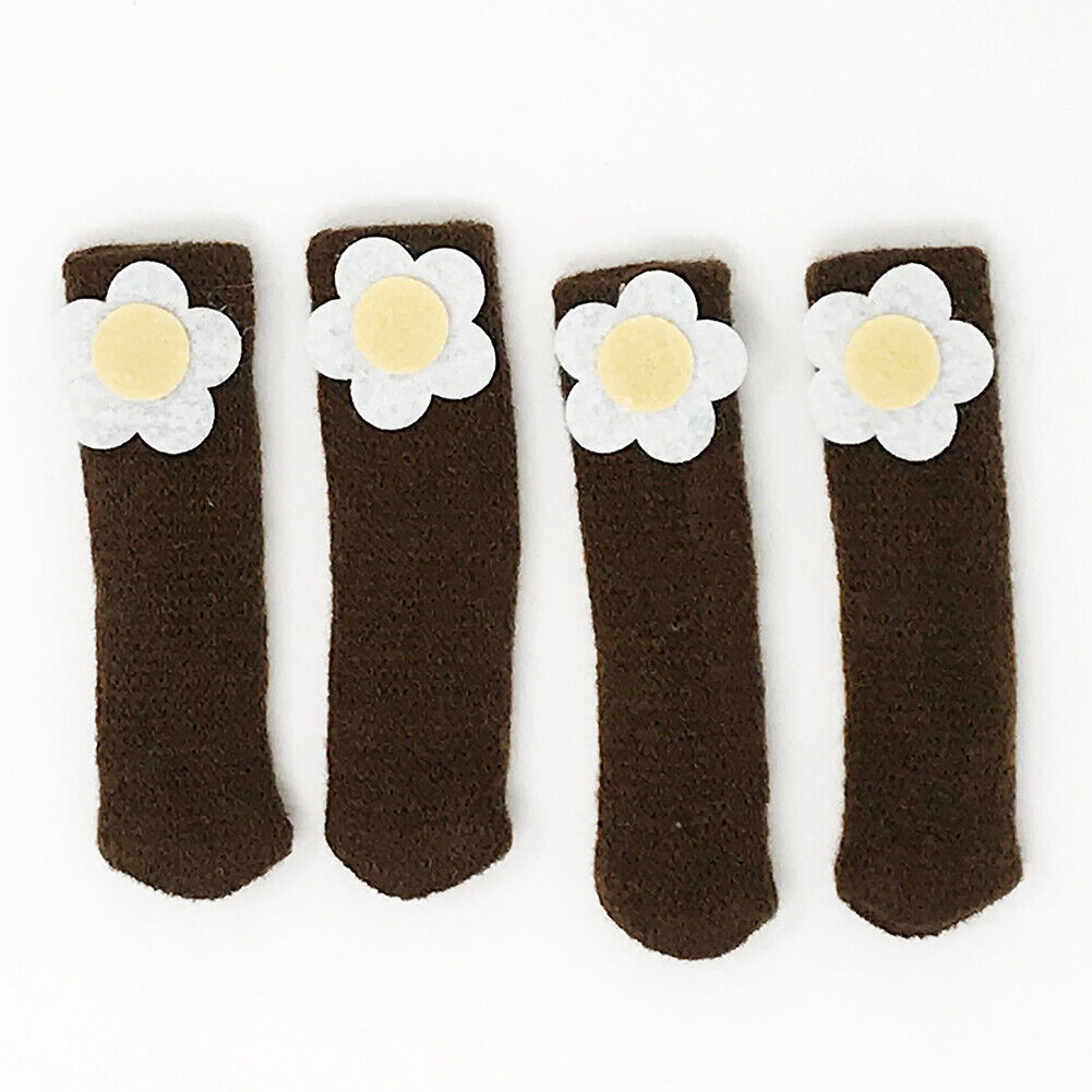 24 Pack Cat Paw Flower Bear Table Chair Foot Doorknob Floor Protector Sleeves US
