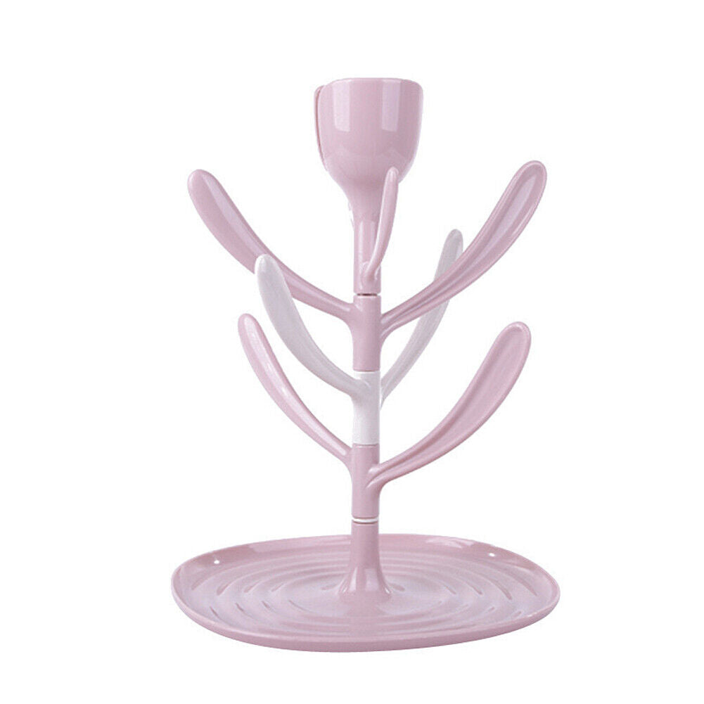 US Baby Feeding Bottle Drip Drying Rack for Teats Cups Pump Parts Keys Jewelry