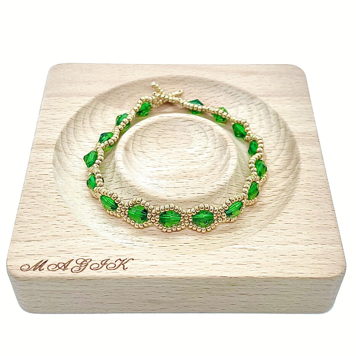 Magik Women's Handmade Elegant Light Luxury Braided Bracelet Adjustable Closure