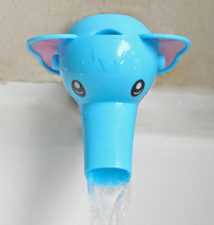 3~6 PCS Animal Faucet Extender for Kids Babies Sink Hand (Elephant+Duck+Dolphin)