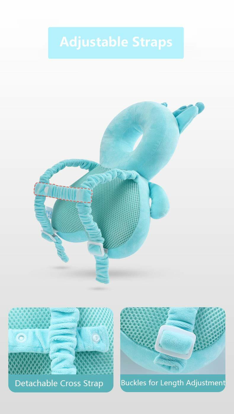 US Head Safety Protector Pad Baby Toddler Walker Infant Talking Backpack Cushion
