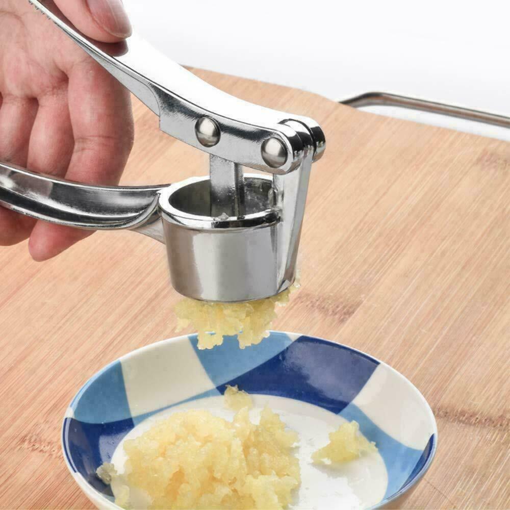 USA 4-in-1 Garlic Ginger Walnut Press Crusher Mincer Chop Squeeze Bottle Opener